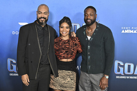 Filmpremiere 'G.O.A.T. - Bock auf große Sprünge' in Los Angeles