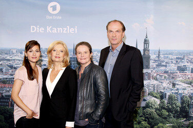 Fototermin ARD Serie 'Die Kanzlei' in Hamburg