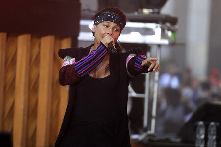 Konzert von Alicia Keys in New York