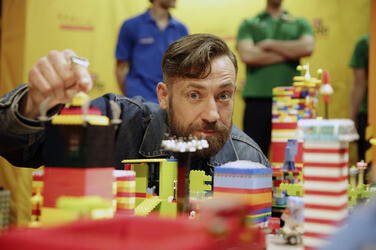 Eröffnung des neuen LEGO Spielbereichs 'City - Stadt und Bau', Berlin