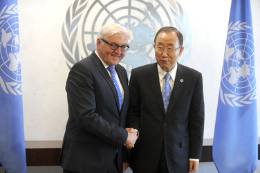 Frank-Walter Steinmeier bei der UN, New York