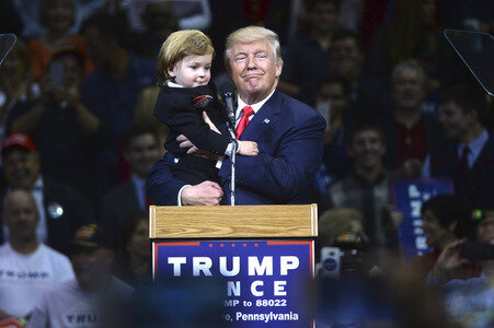 Donald Trump Wahlkampfveranstaltung in Wilkes-Barre