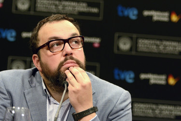 'Autómata' Pressekonferenz, San Sebastian Film Festival 2014