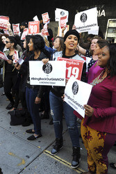 Protest gegen Boko Haram, New York