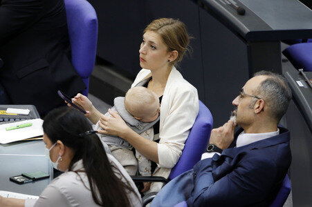 26. Sitzung des Deutschen Bundestages in Berlin