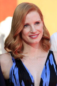 Hand and Footprint Ceremony mit Jassica Chastain in Los Angeles