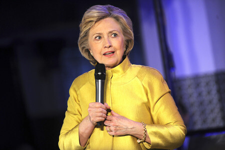 Wahlkampfrede von Hillary Clinton in New York