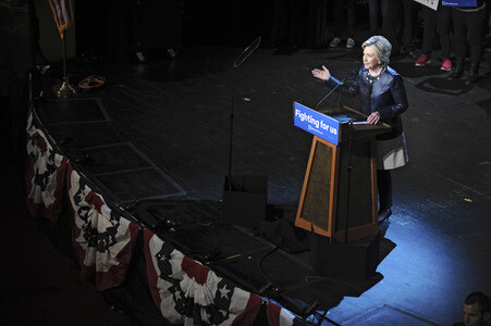 Hillary Clinton in New York