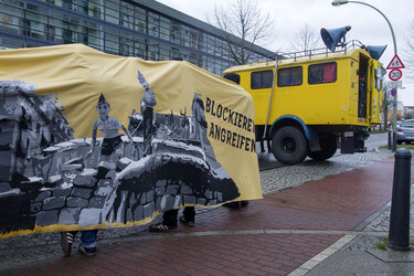 Demos in Lichtenberg, Berlin