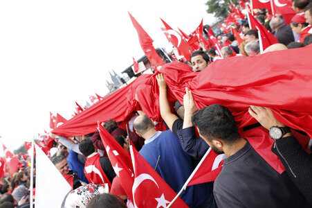 Erdogan-Demo in Köln