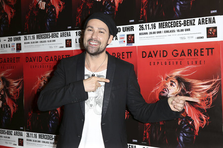 Pressekonferenz mit David Garrett in Berlin