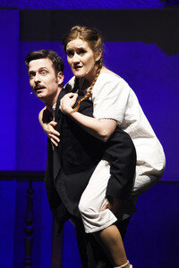 Theaterprobe 'Der Hauptmann von Köpenick' in Berlin