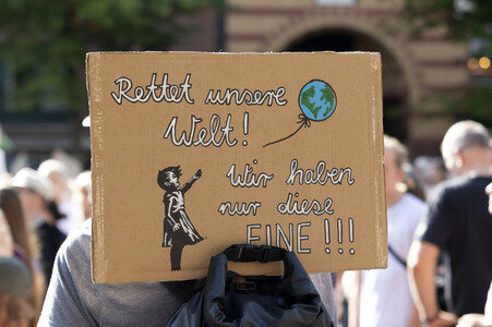 Bundesweiter Klimastreik von Fridays for Future in Hamburg