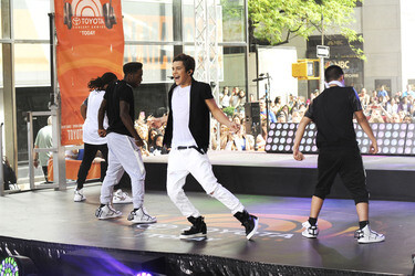 Austin Mahone in der NBC-Show 'Today', New York