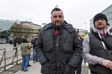 Pegida Demonstration, Wuppertal