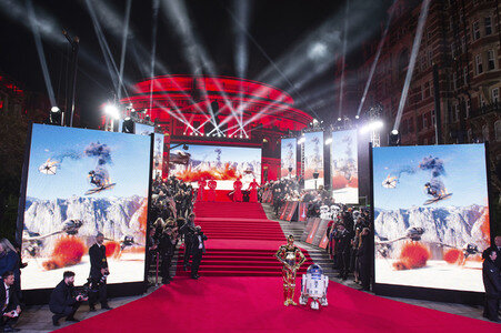 Filmpremiere 'Star Wars: Die letzten Jedi' in London