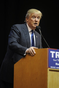 Wahlkampfrede von Donald Trump in Manchester