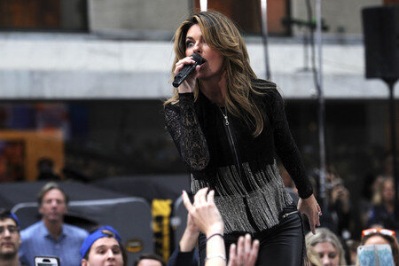 Konzert von Shania Twain in New York