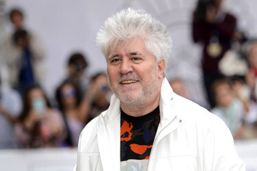 Ankunft von Pedro Almodóvar auf dem San Sebastian Film Festival 2014