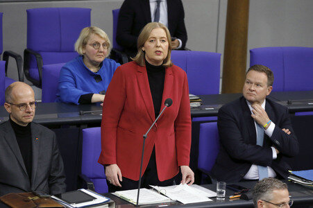 39. Sitzung des Deutschen Bundestages in Berlin