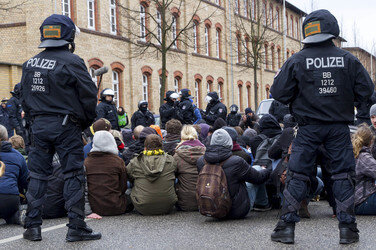 'Cottbus nazifrei' Demonstration, Cottbus