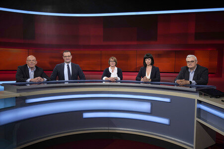 Talkshow 'hart aber fair' in Berlin