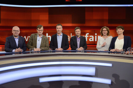 Talkshow 'hart aber fair' in Köln
