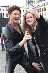 Launch der Wachsfigur von David Hasselhoff, Berlin