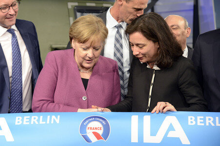 Eröffnung der Luftfahrtmesse ILA 2018 in Berlin