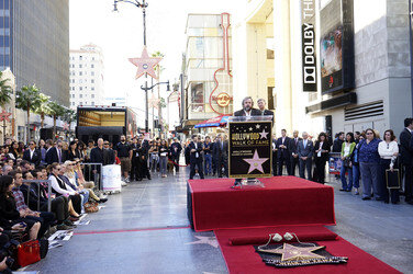Peter Jackson erhält einen Stern auf dem Hollywood Walk of Fame, Los Angeles