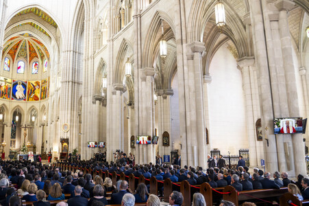 Papst Leo XIV. in der Kathedrale St. Maria von Almudena in Madrid