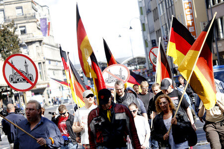 Pro NRW Kundgebung in Köln