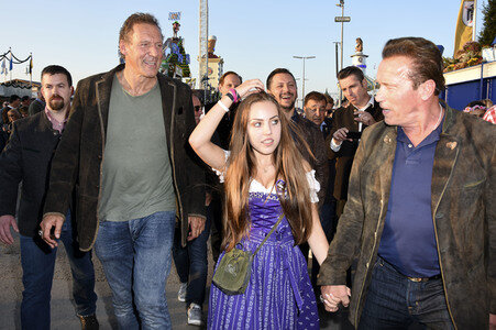 Arnold Schwarzenegger auf dem Oktoberfest 2017 in München