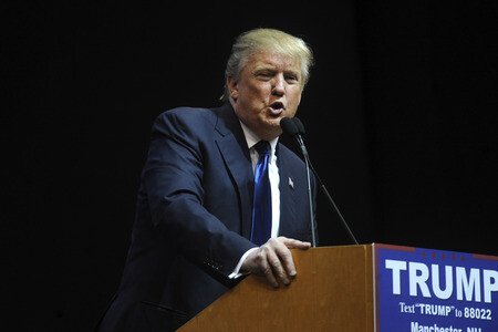 Wahlkampfrede von Donald Trump in Manchester
