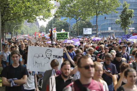 Demonstration 'Bildungsstreik - Jugend gegen G20' in Hamburg