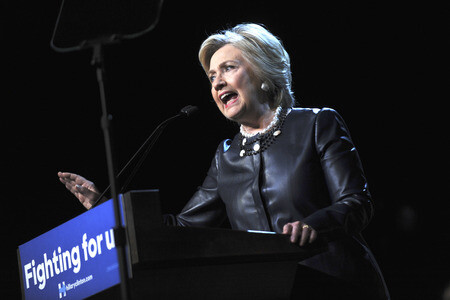Hillary Clinton in New York