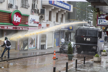 Maidemonstration in Istanbul