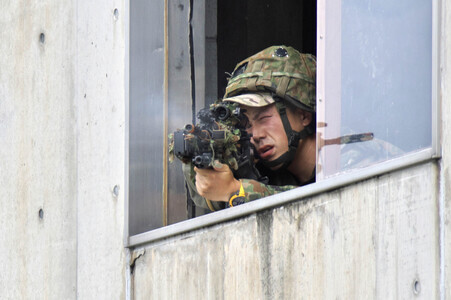 Militärübung 'Brunet Takamori 26' in Shikama