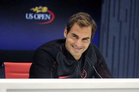Pressekonferenz zur US Open Tennis Championship 2017 in New York