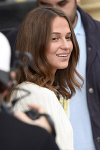 Ankunft von Alicia Vikander auf dem San Sebastian Film Festival 2017