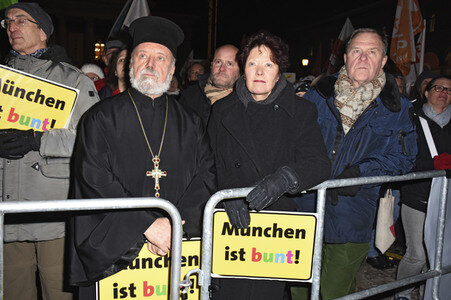 Kundgebung 'Wir sind alle von wo!' in München