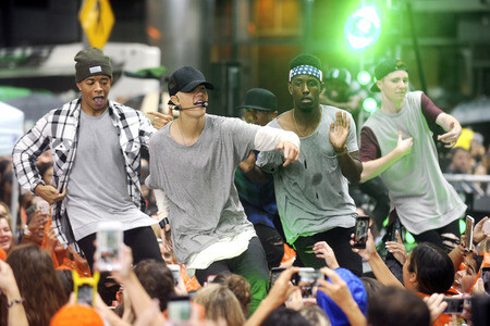 Justin Bieber in der NBC-Show 'Today' in New York