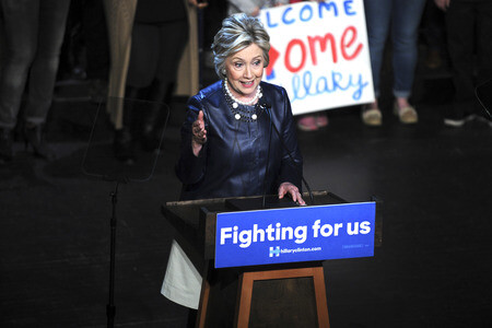 Hillary Clinton in New York