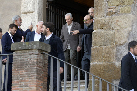 Verleihung des Lupa Capitolina an Robert De Niro in Rom