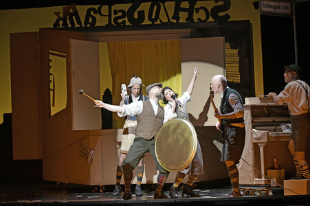 Theaterprobe 'Erich und die Detektive' in Berlin