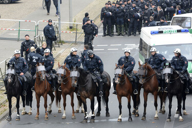 Demonstration 'Hooligans gegen Salafisten', Hannover