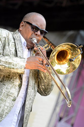 Jazzfestival an Himmelfahrt auf dem Trammplatz in Hannover