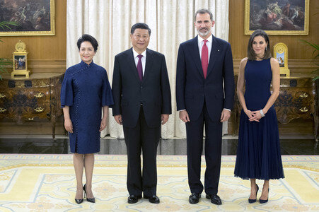 Empfang für Xi Jinping in Madrid