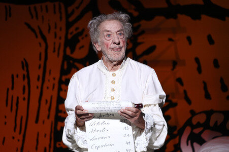 Theaterprobe 'Der eingebildet Kranke' in Berlin