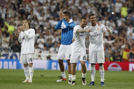 Champions League Match Real Madrid vs Manchester City in Madrid